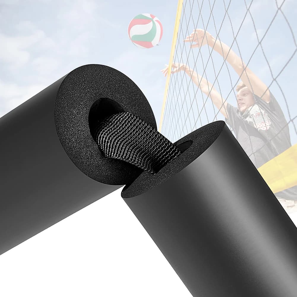 Allenatore per il colpo d'attacco nel pallavolo, banda di resistenza per l'auto-allenamento con cintura regolabile, attrezzatura per allenamento indoor e outdoor