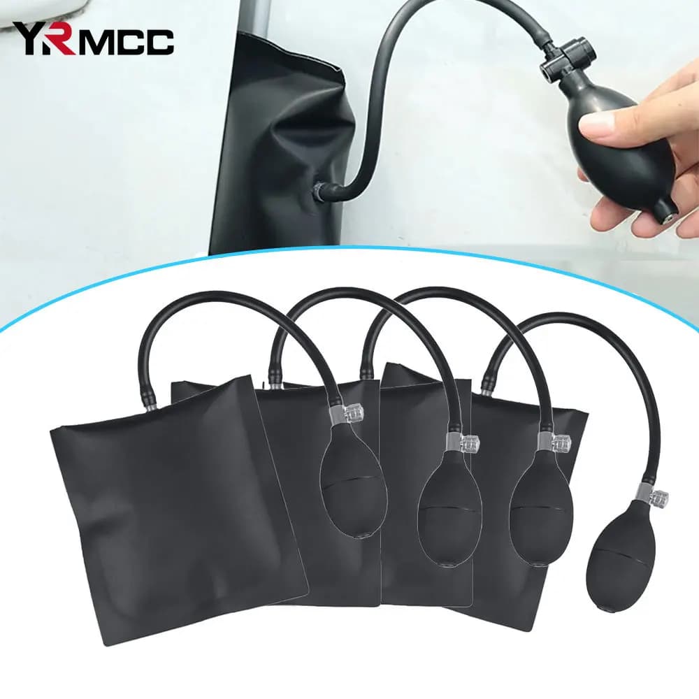 1/2/4PCS Pompa di Aria Borsa Porta Auto Gonfiabile Spessori Multifunction Auto Pompa di Aria Cuneo Airbag Porta Finestra Installazione Strumento di Riparazione