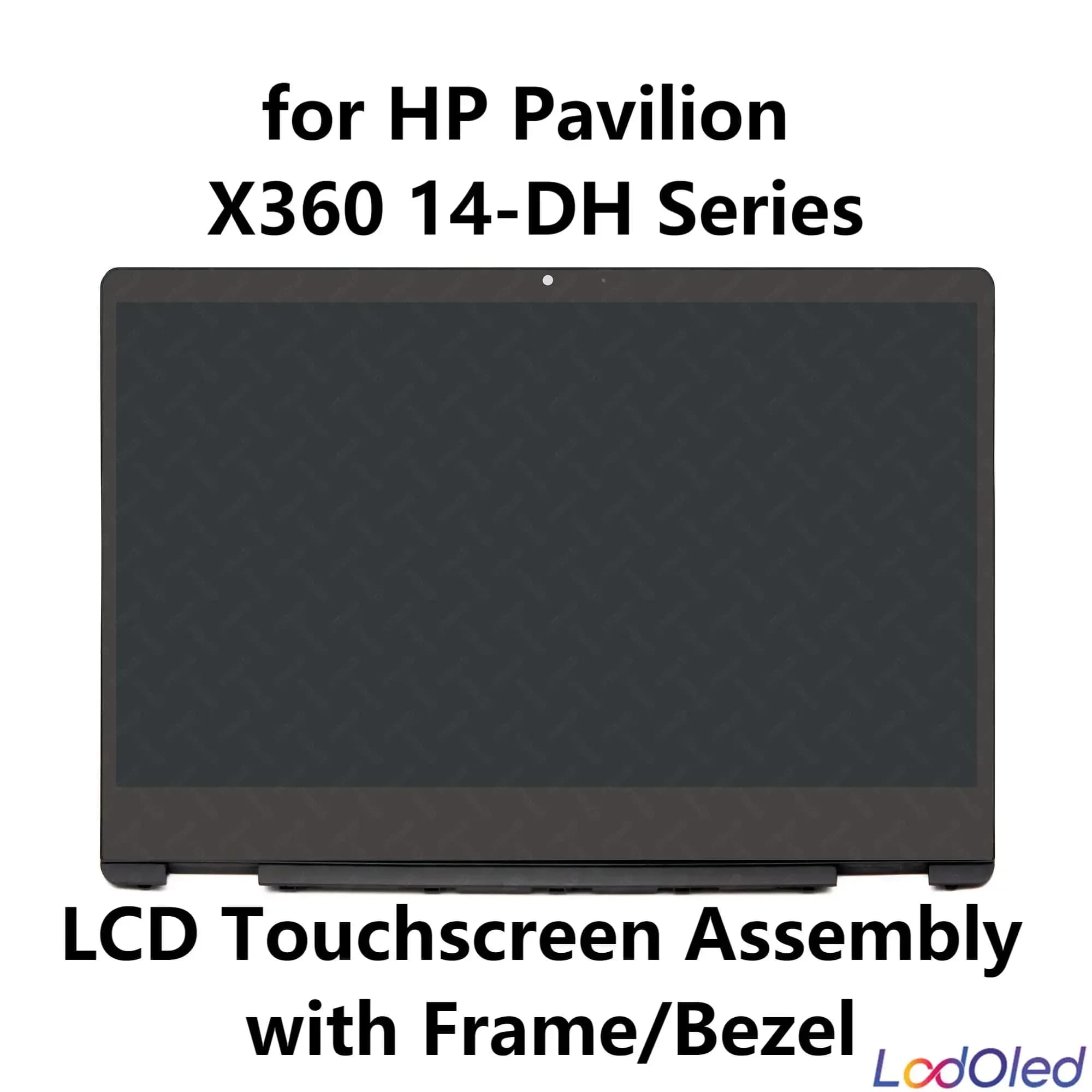 LCD Screen Display Touch Digitizer Glass Assembly for HP Pavilion 14-dh1141tu 14-dh1142tu 14-dh1143tu 14-dh1144tu 14-dh1147tu