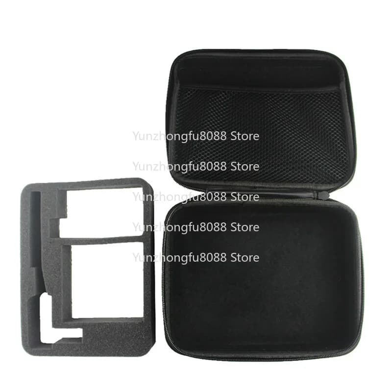 Borsa per walkie-talkie Scatola di immagazzinaggio esterna per BF-UV5R 5RA Borsa per walkie-talkie nera, solo borsa da 1 pezzo