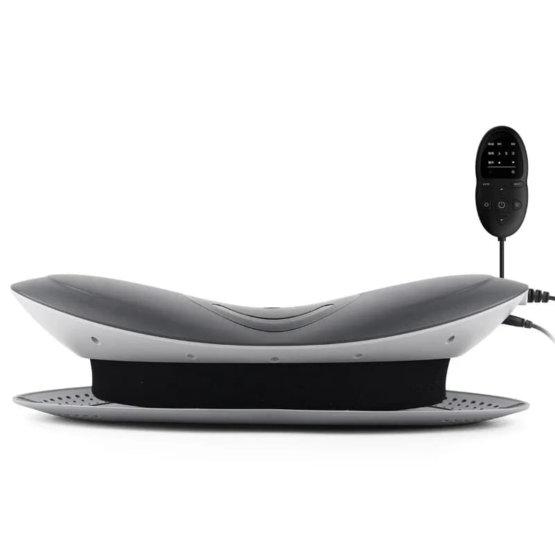 Dispositivo elettrico di trazione lombare: terapia della luce RGB + regolazione dell'airbag, supporto spinale e massaggio alla schiena Massaggiatore per la vita Rilassamento della vita