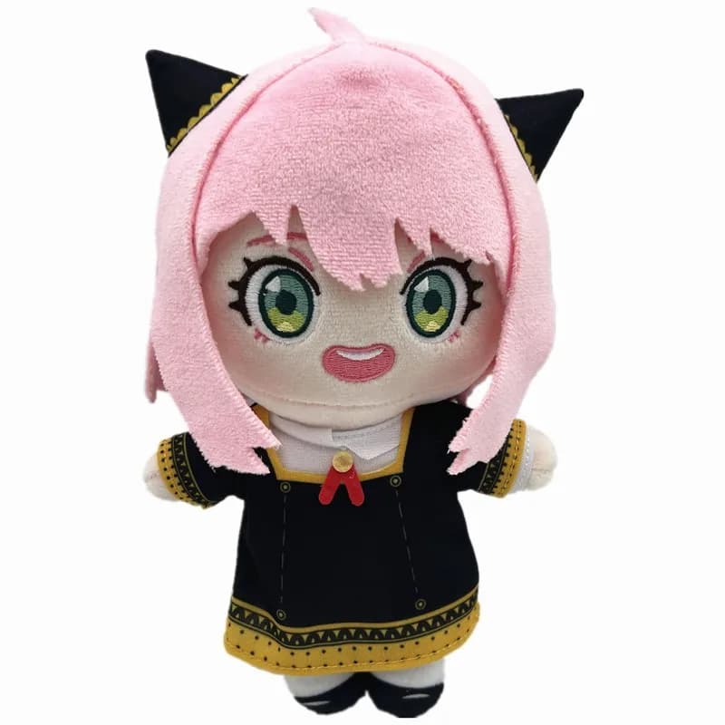 Peluche Anya Spy×Family da 20 cm, Simpatico Pupazzo Morbido, Bambola di Cotone Kawaii Anya, Collezione Anime, Regali per i Fan