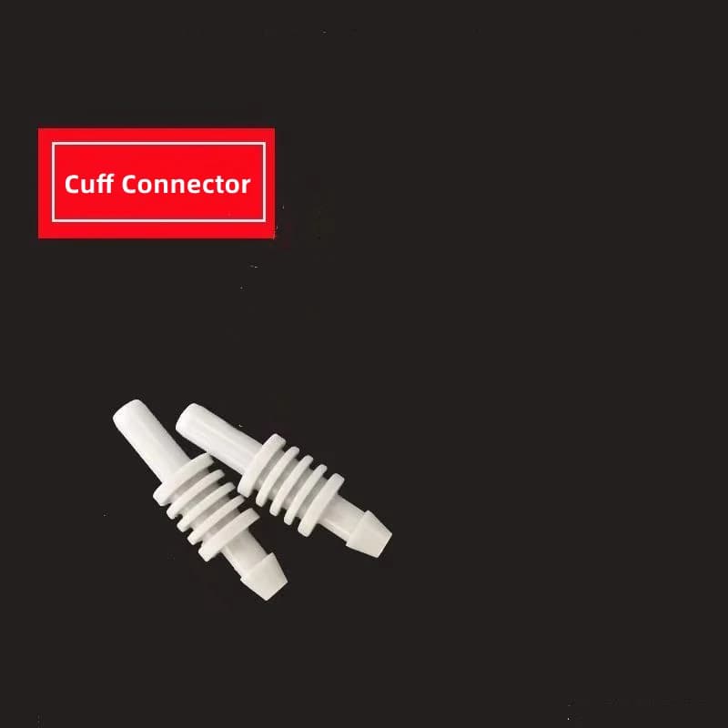2 pcs digital blood pressure monitor arm cuff sleeve connector for arm tonometer health monitoring accessories