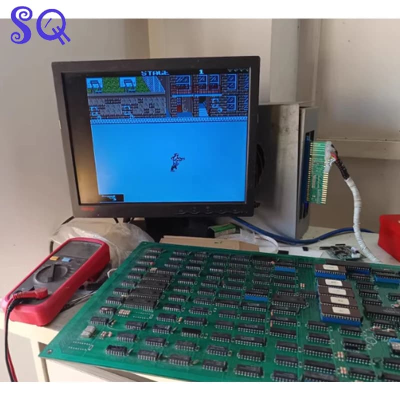 La scheda di conversione Konami 36P a 56P Jamma supporta giochi Jail Break / Jackal / The End