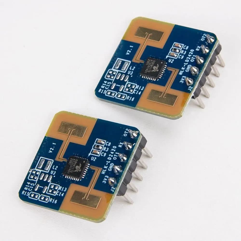 8m Range LD2420 Radar Sensor UART Output FMCW Radar 24GHz Millimeter Wave Radar Intelligent Motion Sensor GPIO Output