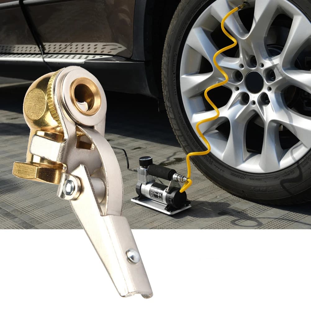 Valvola di gonfiaggio per pneumatici Ugello di gonfiaggio da 1/4 di pollice per biciclette Moto Accessori per auto Strumenti di riparazione pneumatici