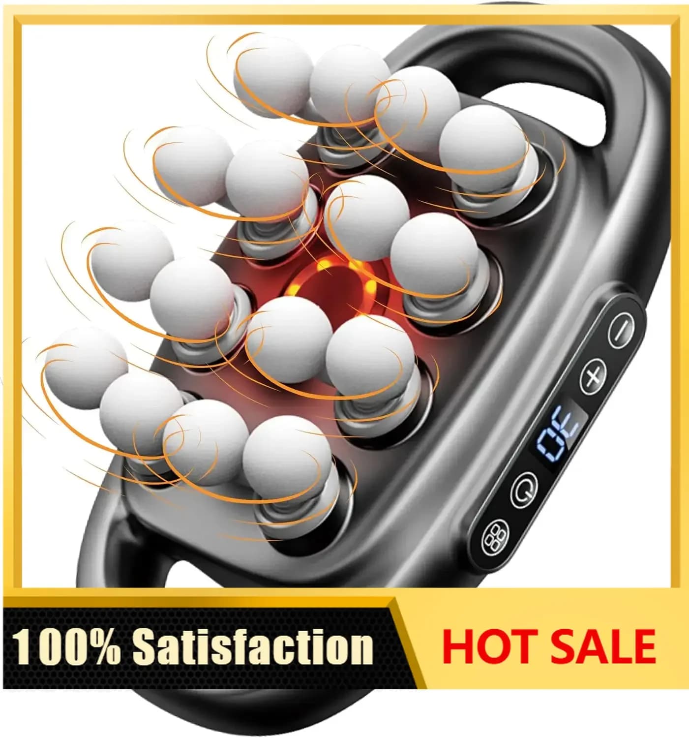 16 Head Massage Gun Deep Tissue - Back Massager for Pain Relief Deep Tissue - 16 Ball Massager for Back, Neck, Shoulder