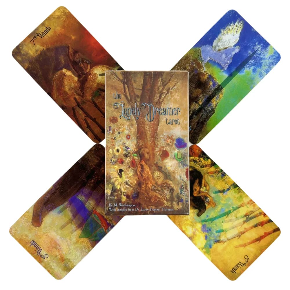 The Lonely Dreamer Tarocchi Cards Un mazzo da 78 Oracle English Visions Divination Edition Borad Playing Games