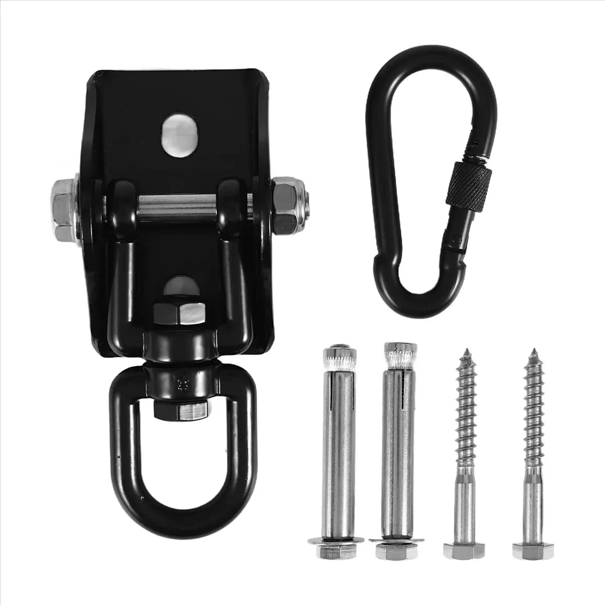 【STOCK】Ceiling Hook Hanging Chair 360° Rotate Swing Hanger 450KG Swing Suspension Hook for Punching Bag,Hammock,Yoga,Etc