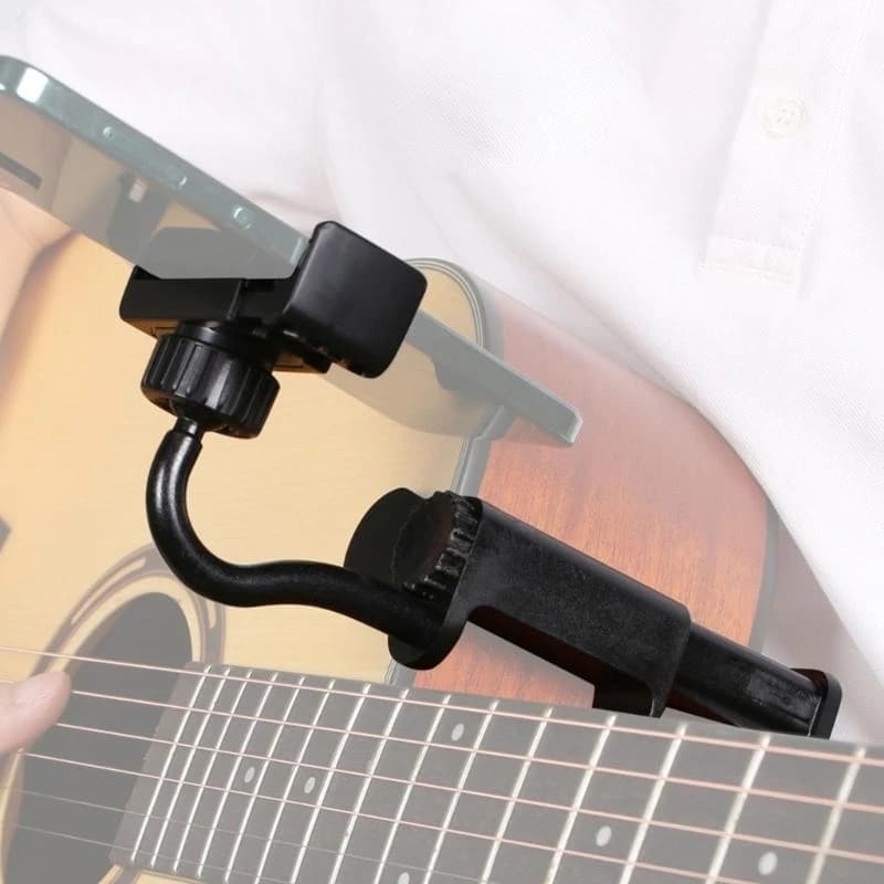 Robusta clip per telefono per chitarra e plettri in colori assortiti per i musicisti che esercitano 24BD