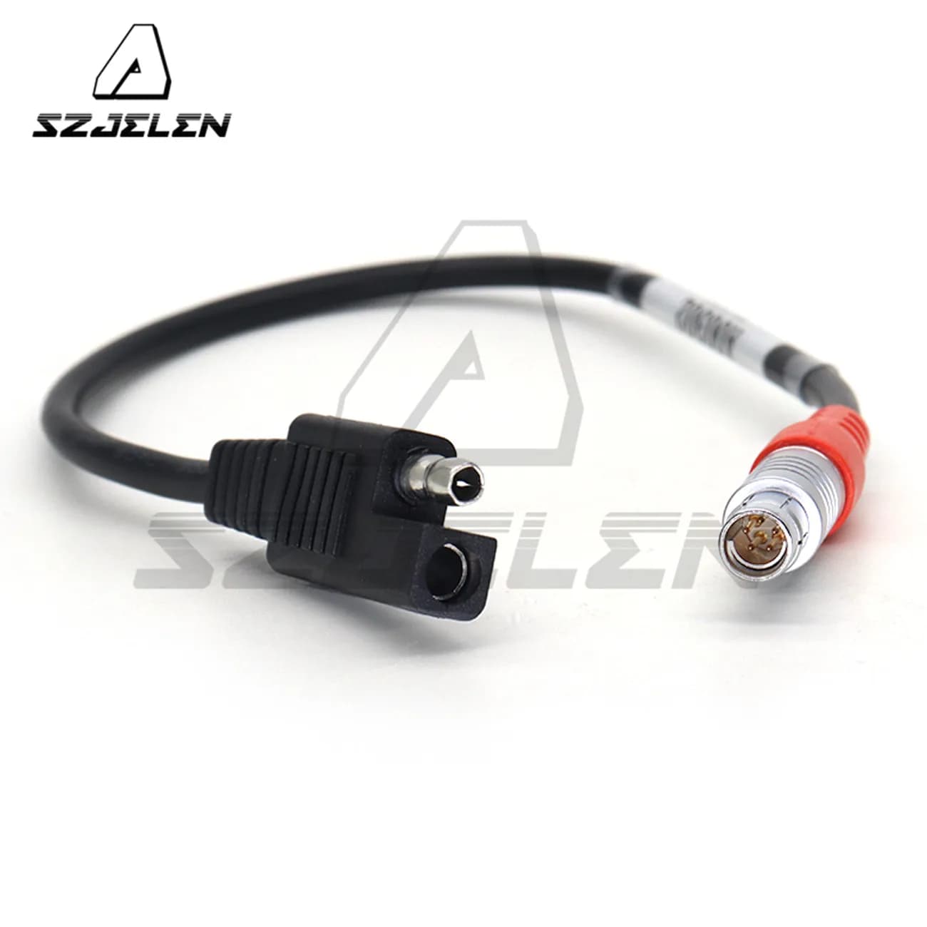 A00302 Topcon GPS Hiper Power Cord GB500 1000 GR3 GR5 Lite Connection 5-Pin To SAE 2-Pin Connector External Battery Cable