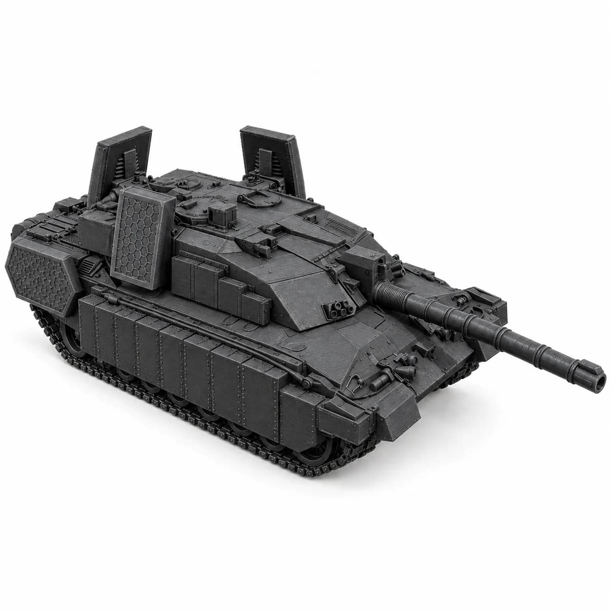 SSMODEL 1/72 1/100 1/144 1/200 Multi-Scale Mirage Tank Allies Fictional MBT Tank Resin Model Kit TSS0480