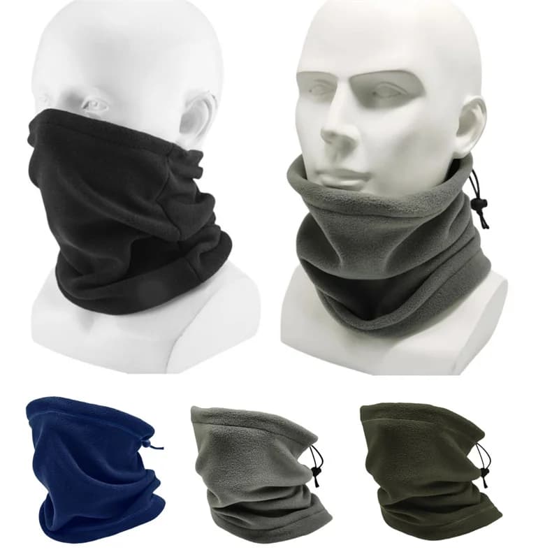 Warm Winter Windproof Neck Tube Scarf for Men Women Bandana Mask Half Face Cover Cycling Ski Sport Camping Hiking Scarf
