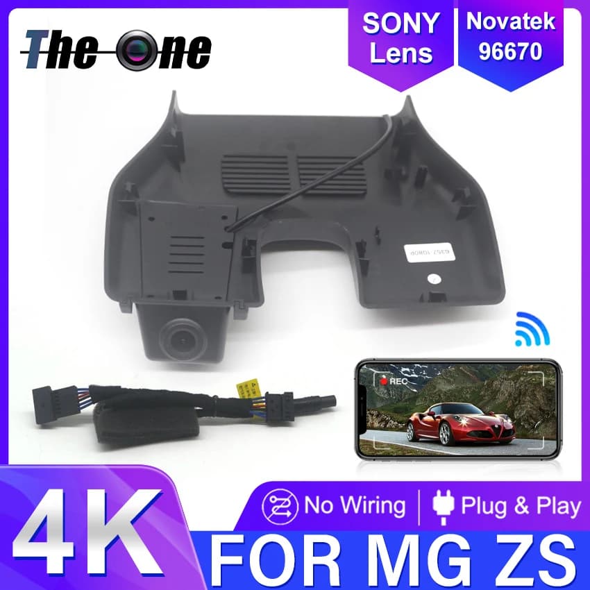 Plug and Play DVR Dash Cam UHD 4K 2160P videoregistratore per MG ZS ZX EZS ZST VS Astor 2020 2021 2022 2023 2024 Dashcam per auto