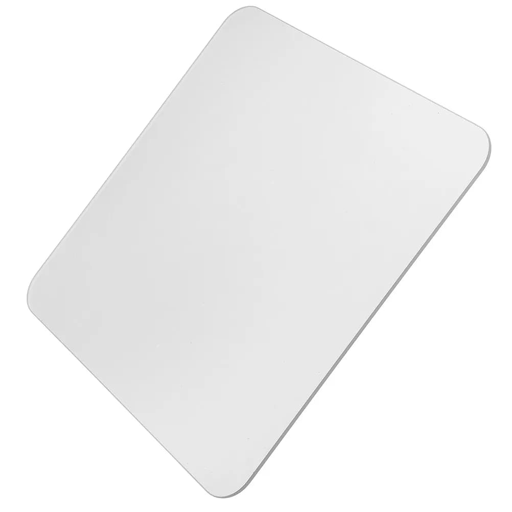 Tappetino per Mouse in Vetro, Tappetino da Scrivania Completo per Gaming, Superficie Liscia, Sensazione Confortevole, Base Stabile per Lavoro e Gioco, Idea Regalo