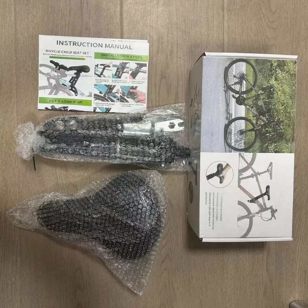 Kids Bicycle Seat Front Mount Child Carrier For Mountain Bike Safe Cycling Saddle Portable Outdoor Family Seat