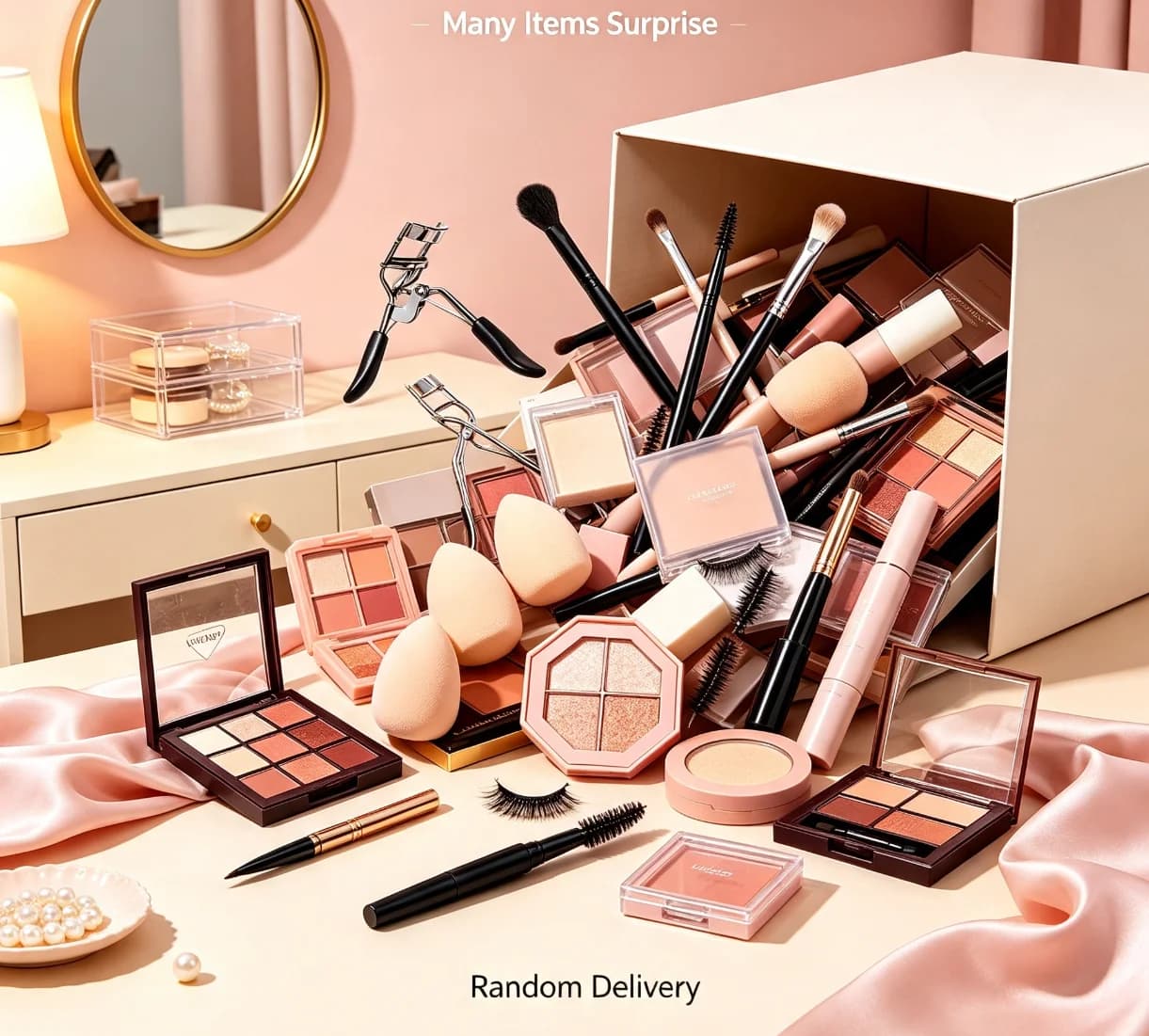 Vanity Atmosphere Beauty Mystery Box Eyebrow Pencil Brow Mascara Concealer Stick Makeup Tools Random Styles