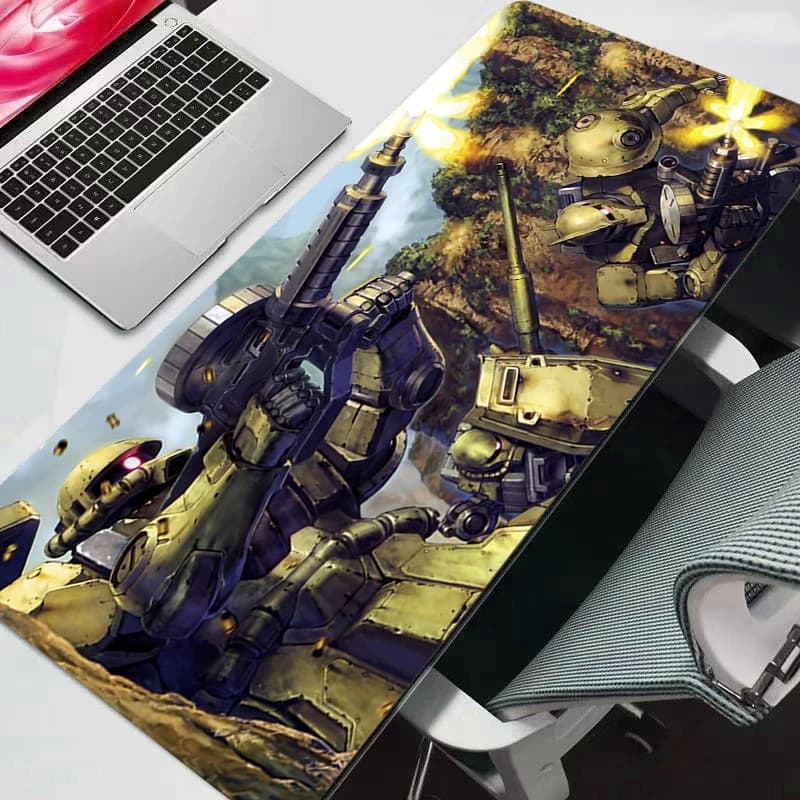 Mouse Carpet for Gaming Grande, Mousepad for Computer, Suit Gundam Mobile Desktop Mat, PC Carpet, Gamer Keyboard Accessories