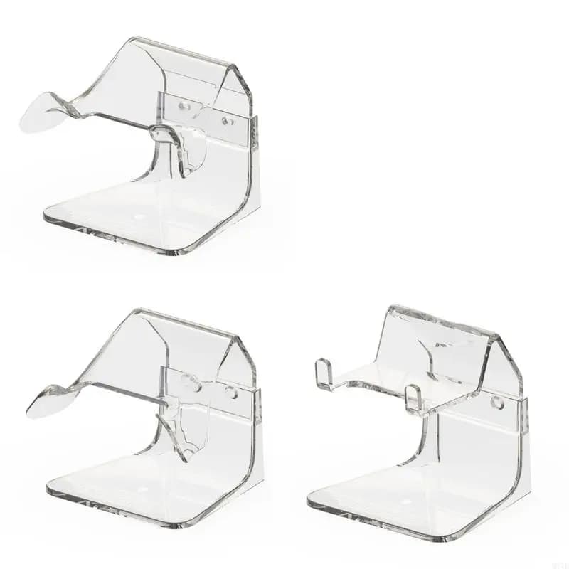 Supporto per display per controller gioco M17B Supporto da tavolo salvaspazio in plastica 3 stile controller e supporto per