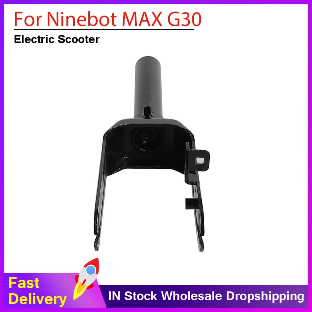Kit di Supporto per Ruota Anteriore di Monopattino Elettrico per Segway Ninebot MAX G30, Copertura Protettiva in Lega di Alluminio per Forcella Anteriore, Parte di Ricambio