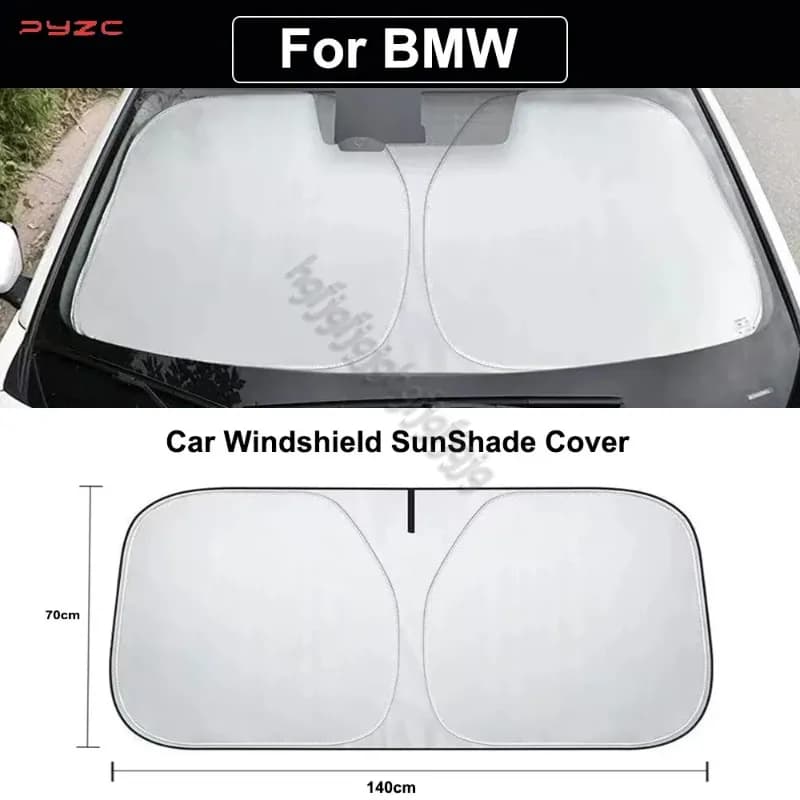 Auto Parabrezza Parasole Copertura Per BMW i3 i4 i5 i7 M3 M4 M5 M6 M8 E60 E61 E70 E81 E87 E90 Anti UV Accessori Auto