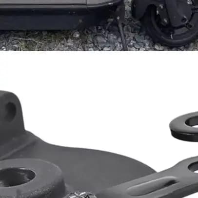 /Drum /Brake /Cover Pad Assembly For For Ninebot MAX PLUS SHARED Electric Scooter Metal Black Replacement Part Maintenance Acces