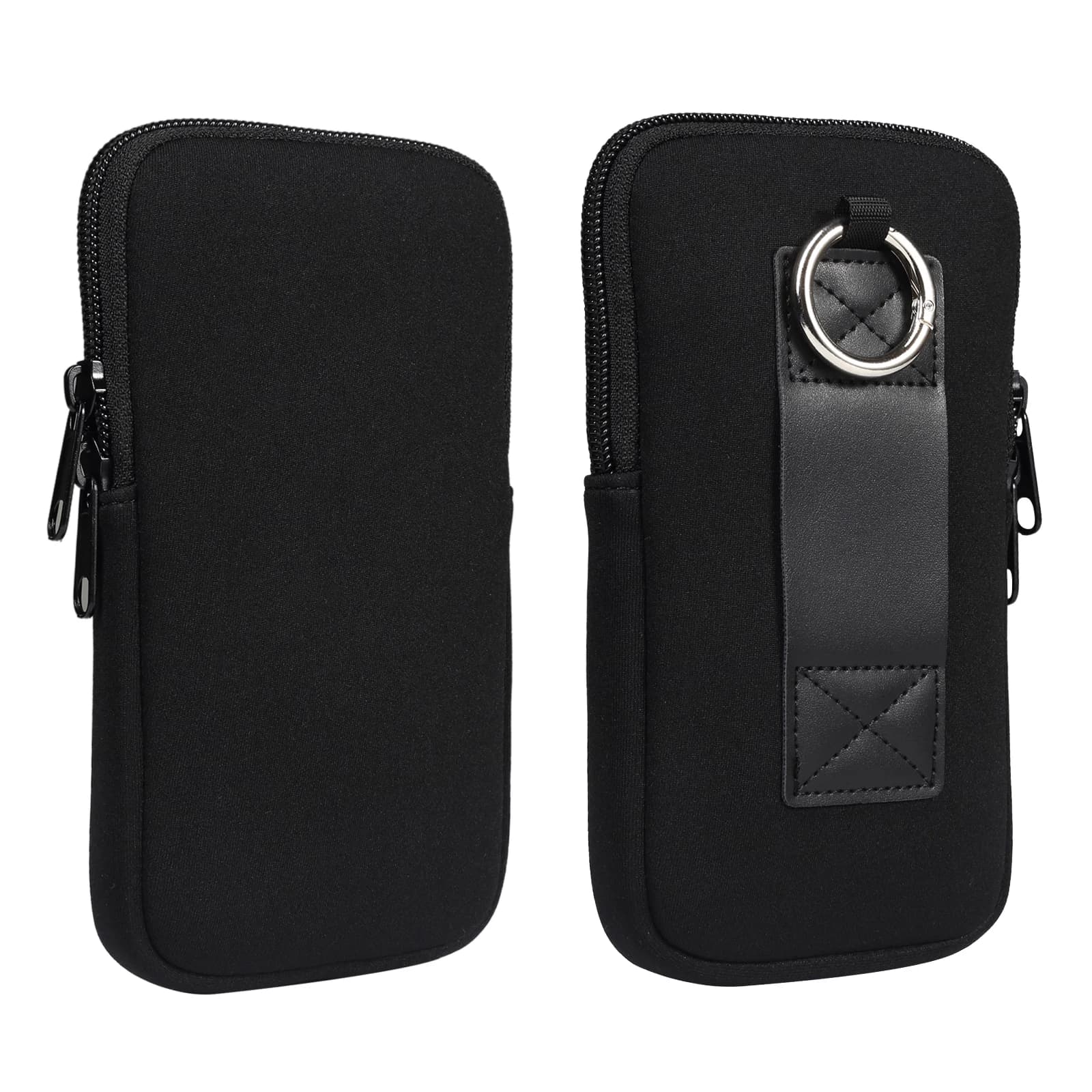 Custodia per telefono con clip da cintura in neoprene per Samsung S25 S24 Ultra S23 Plus S22 S21 FE, A55 A14 A54 A13 A53 Custodia per marsupio per attrezzi da uomo