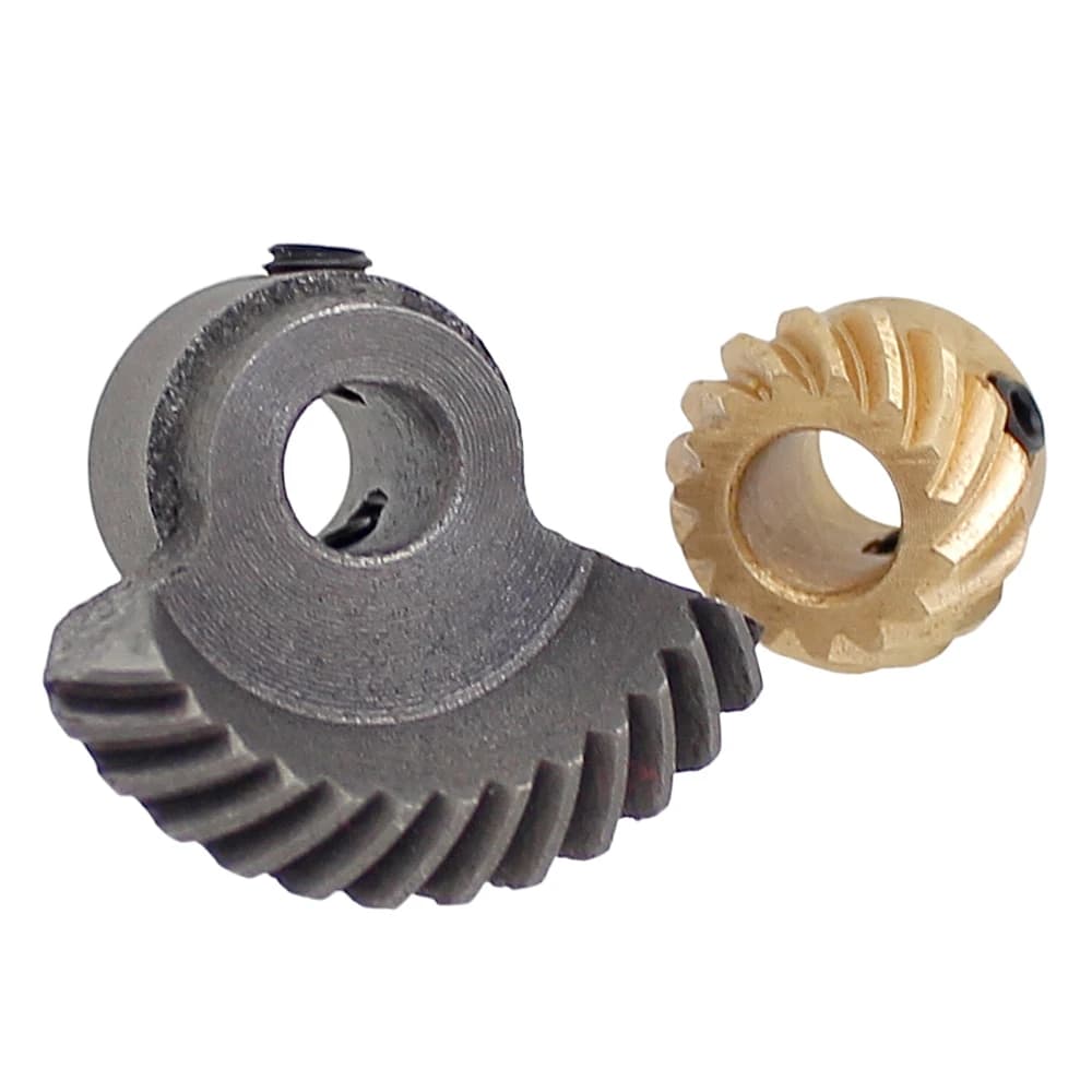 2 PCS/Set Bevel Transmission Gear #811-089+811-090 For Singer Feiyue Yamata Multifunction Household Sewing Machine Accessories