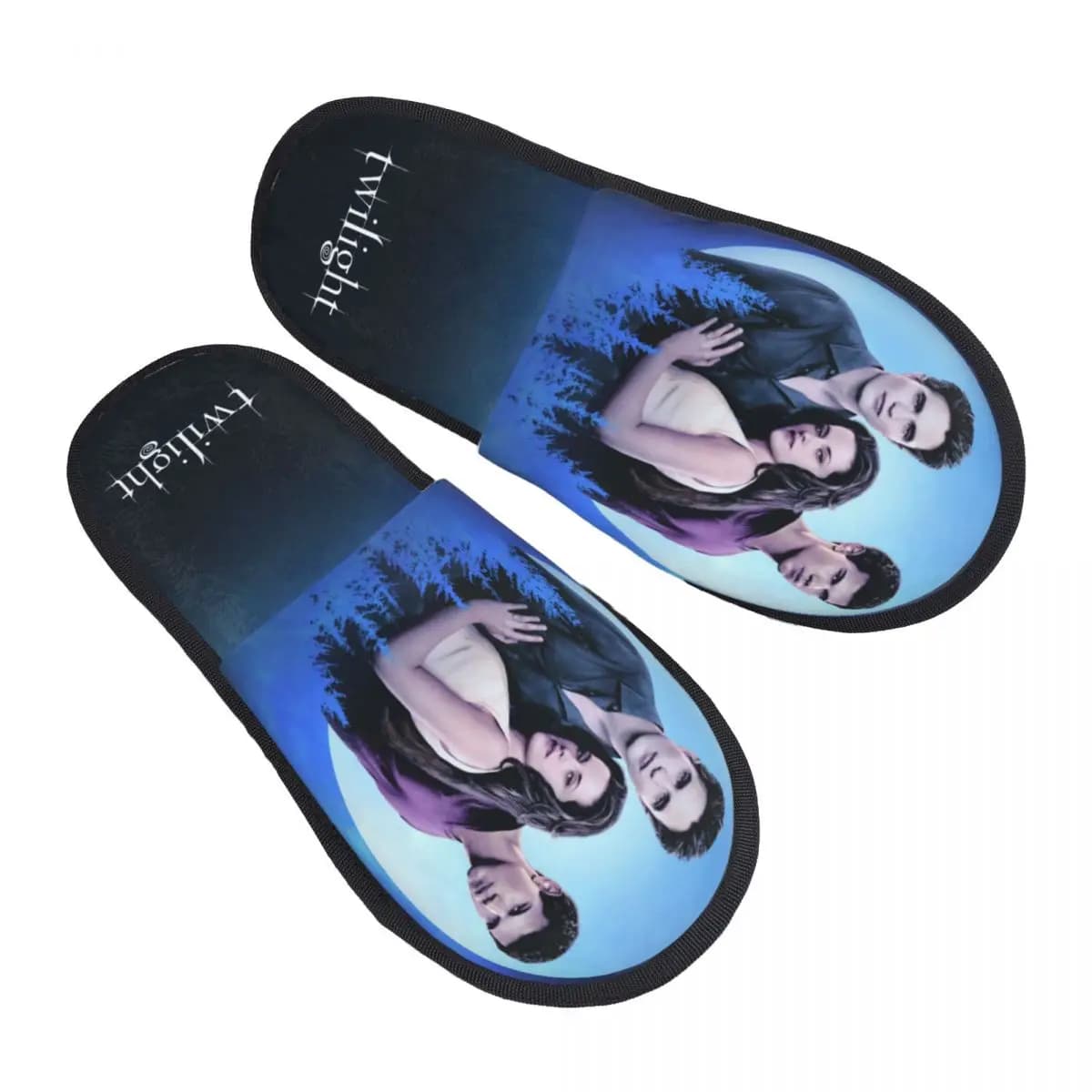 The Twilight Saga, comfortable and warm soft memory foam slippers, outdoor shoes for women's interior with custom print