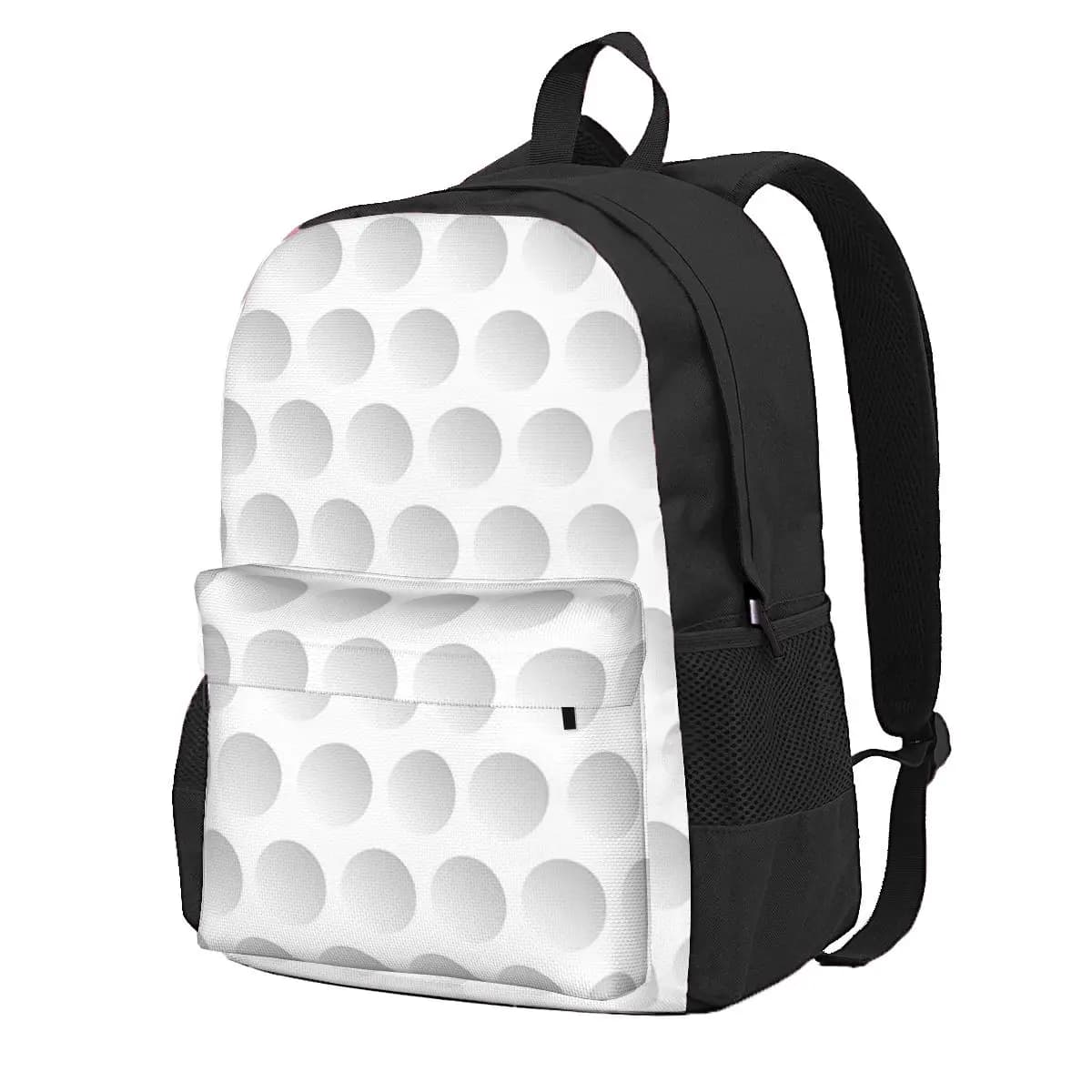 Zaino per studenti con pallina da golf, borsa da scuola, zaino da viaggio per escursioni, per ragazzi e ragazze, borsa a tracolla alla moda