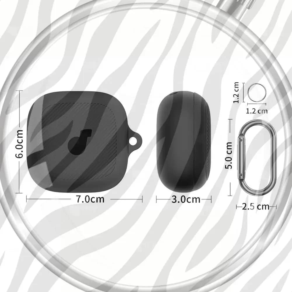 Protective Cover with Carabiner Wireless Earbuds Protective Shell Shockproof Protective Skin Case for for Soundcore Liberty Buds