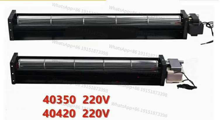 Ventilatore a flusso incrociato 220 V CA 40350 40420 Ventilatore a flusso incrociato con dissipazione del calore