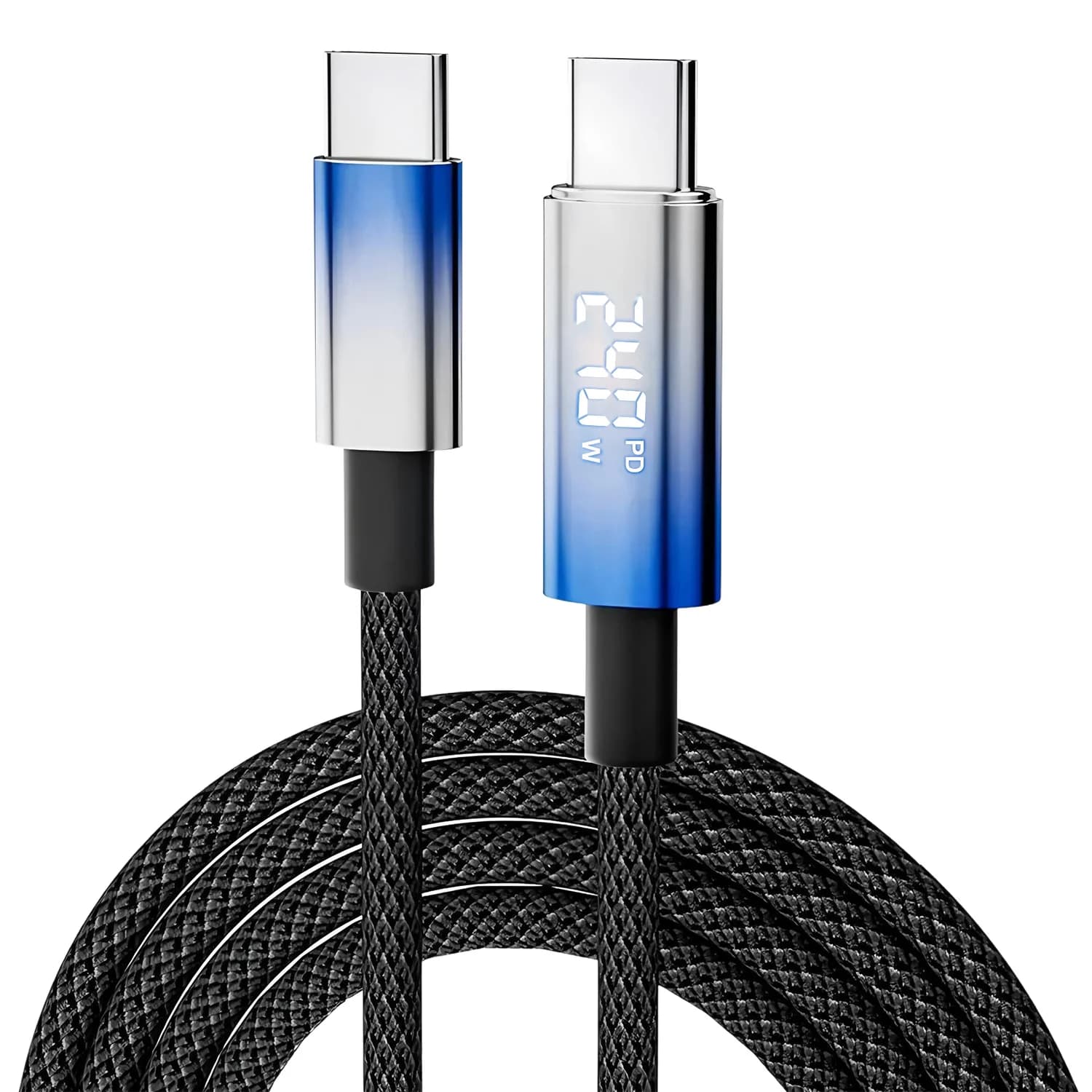 Cavo USB Type C a USB C da 240W per Macbook, iPad, Samsung, Huawei, con ricarica rapida PD, cavo di ricarica 5A, USB C veloce.