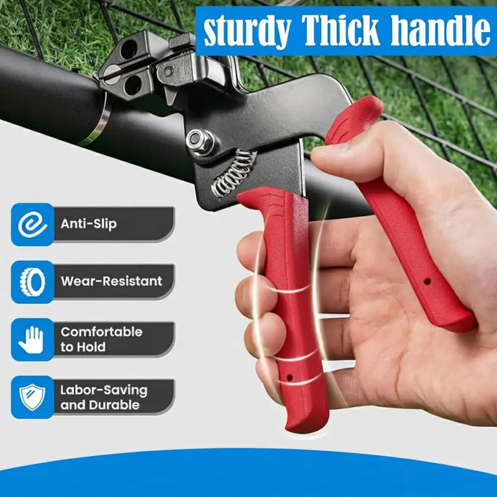 Pinza per fascette stringicavo, strumento automatico per il taglio e la tensionatura, per fascette autobloccanti in acciaio inossidabile, utensile manuale