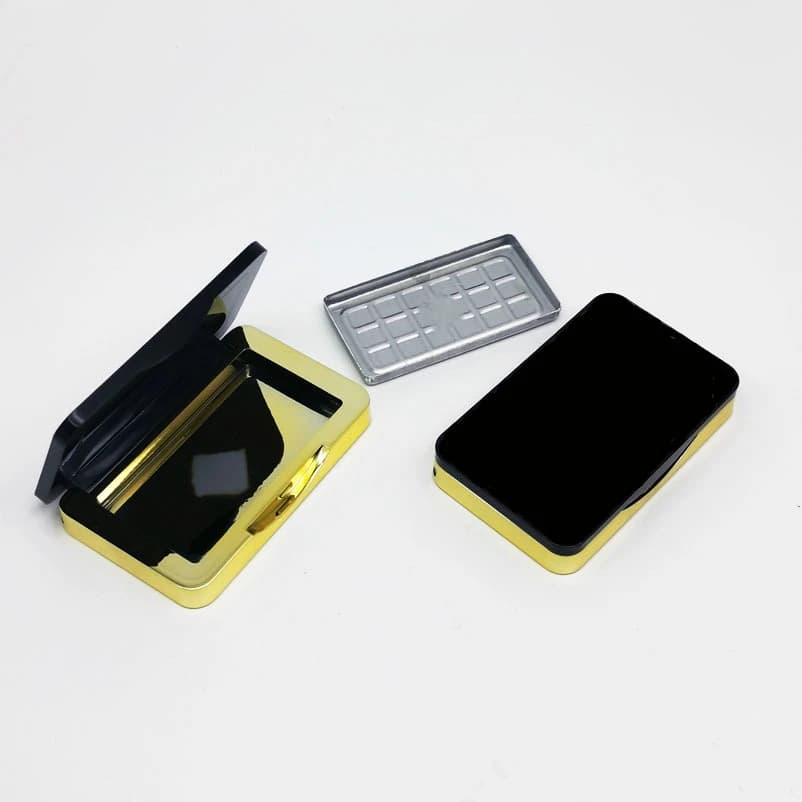 100 Pezzi Contenitori da 5g per Ombretto e Fard, Organizzatore Portatile per Trucco, Custodie Vuote in Plastica per Ombretto, Accessori da Viaggio