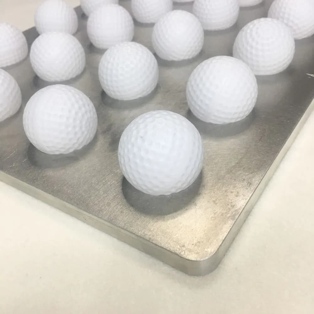 Vassoio per stampi per stampa logo pallina da golf per elettrodomestico con stampante UV A3