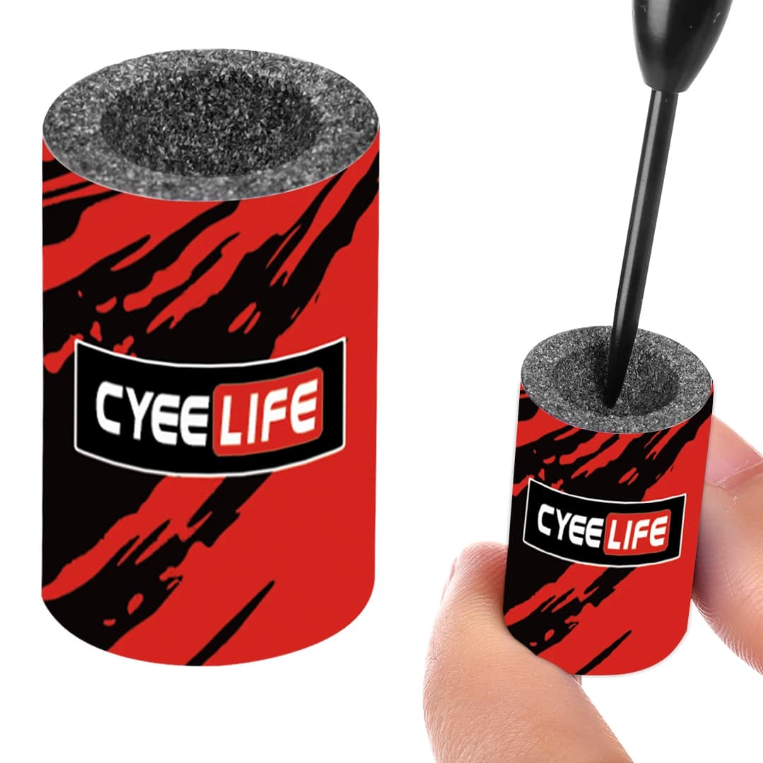 Cyeelife Dart Point Sharpener, Reduce Bounce-Out & Keep Darts Sharp, Round Sharpening Stone Tool for Steel Tip Players