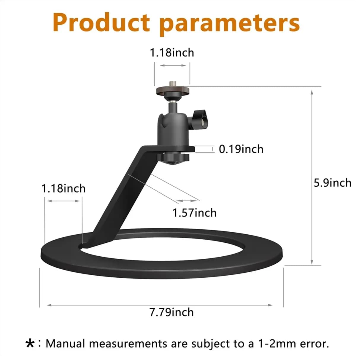【SPECIAL OFFER】Desktop Projector Stand Metal Holder Multi-Angle Adjustable Projector Bracket for H2/H3// Projector