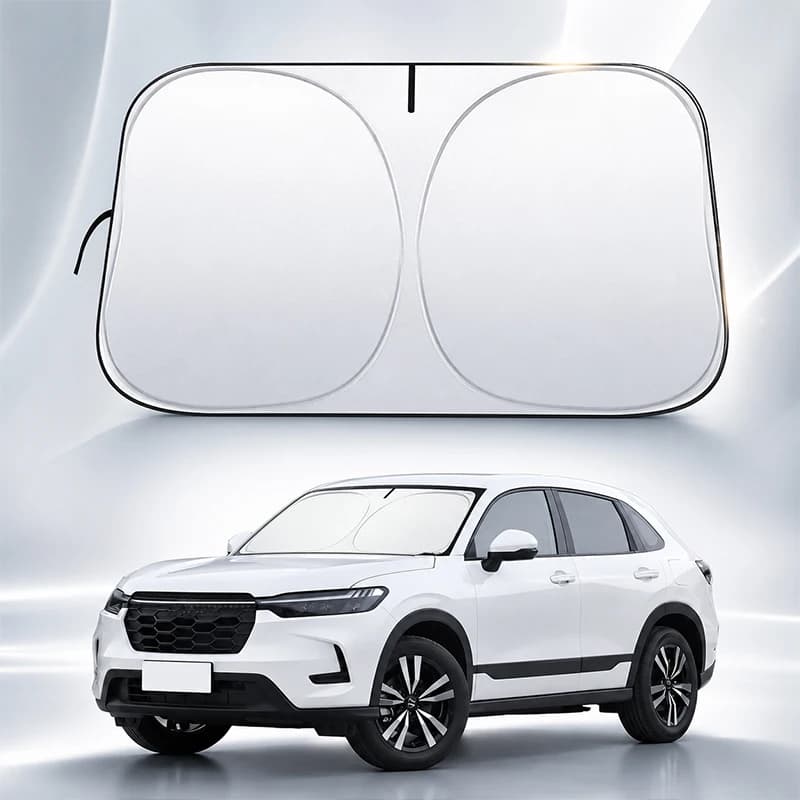 For Honda HR-V HRV 2014-2021 Folding Car Window Sunshade Cover Sun Shade Windshield Visor Protector Windscreen