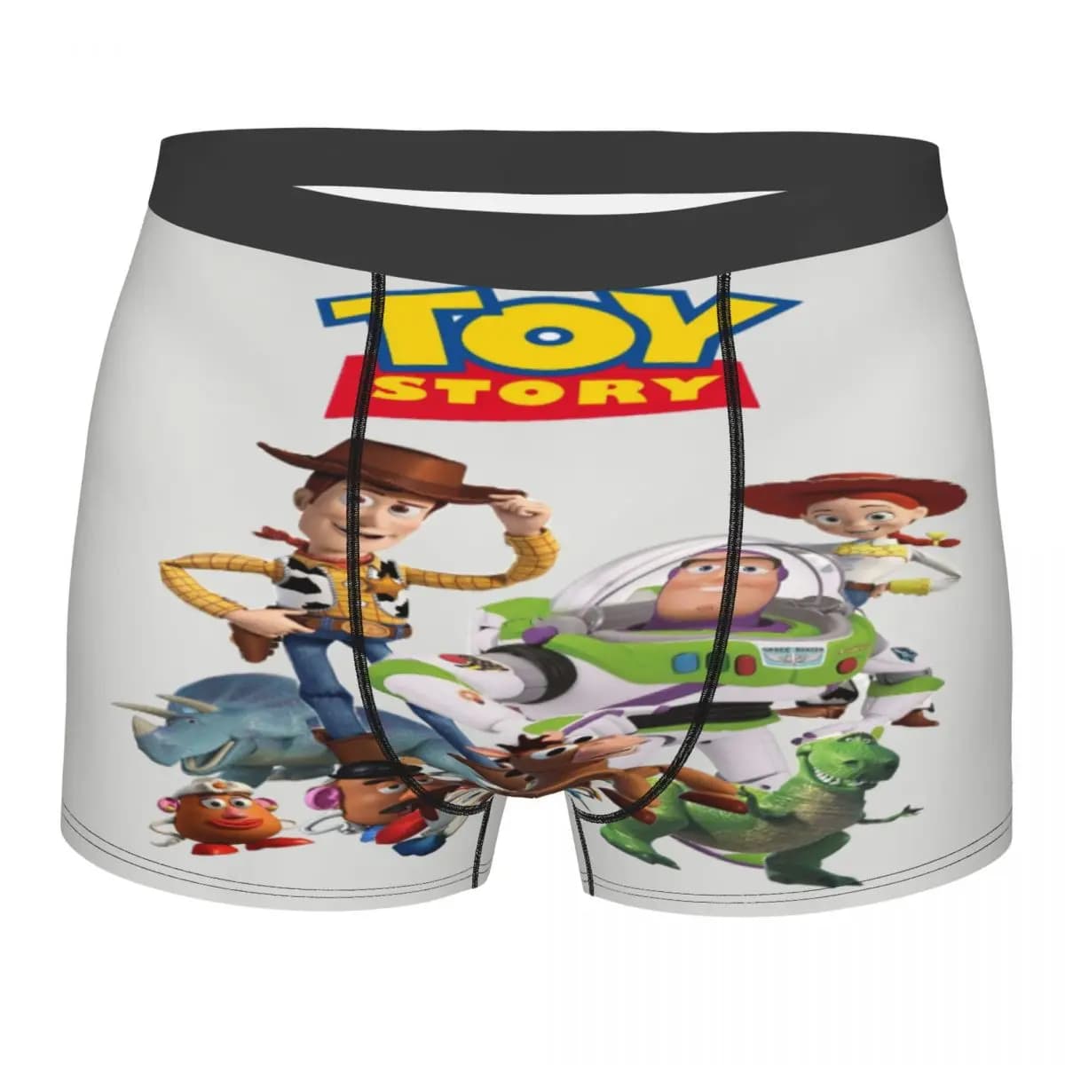 Boxer personalizzati con cartoni animati di Toy Story, slip da uomo, biancheria intima alla moda