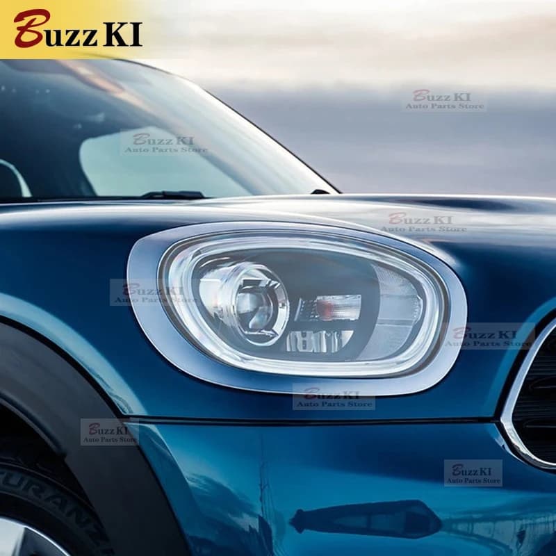 Per MINI Cooper Countryman F60 JCW Accessori Auto Faro Pellicola Protettiva Faro Restauro Trasparente Nero TPU Adesivo