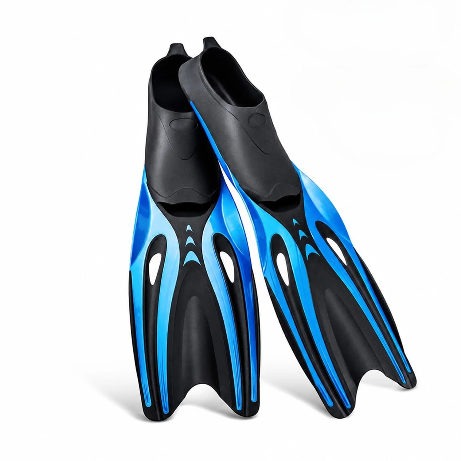 Professional Diving Fins Flexible Comfort TPR Non-Slip Swimming Rubber Snorkeling Swim Flippers Water Sports Beach Shoes