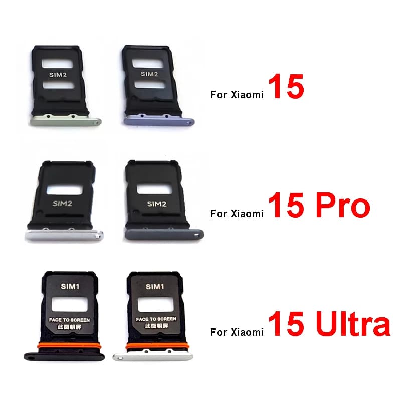 Supporto per presa vassoio scheda SIM per Xiaomi 15 15 Pro 15 Cavo flessibile adattatore slot per scheda lettore Ultra Sim