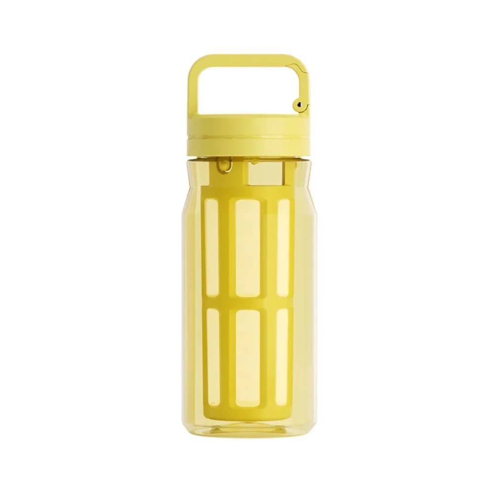Tritan Cold Brew Coffee Maker Transparent with Mesh Filter Tea-Water Separator Cup 600/800 ML Leak-proof Coffee Bottle