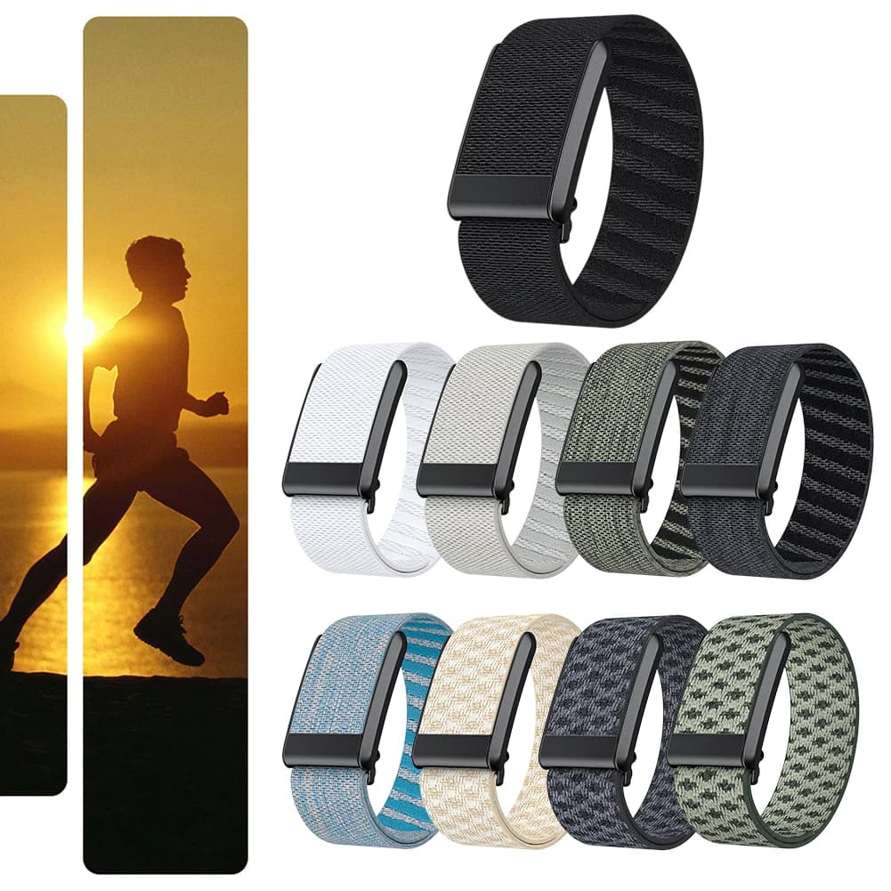 Loop Bands Nylon Fitness Band Breathable Portable Fitness Tracking Band Adjustable Sports Wristband for Whoop 4.0 Women Men