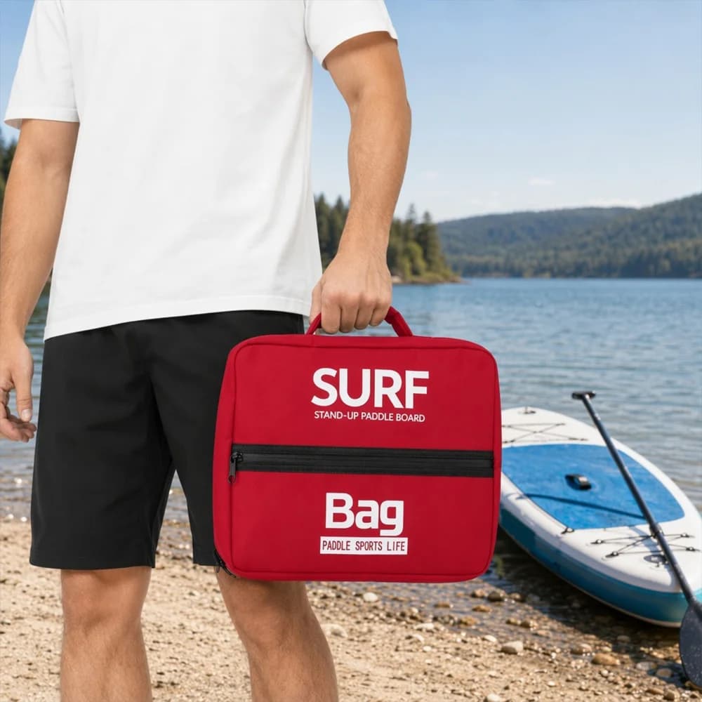 Kayak Paddle Board Deck Bag Lightweight Pocket Organizer with Fixing Buckle Stand Up Paddle Board Storage Bags Surfing Equipment