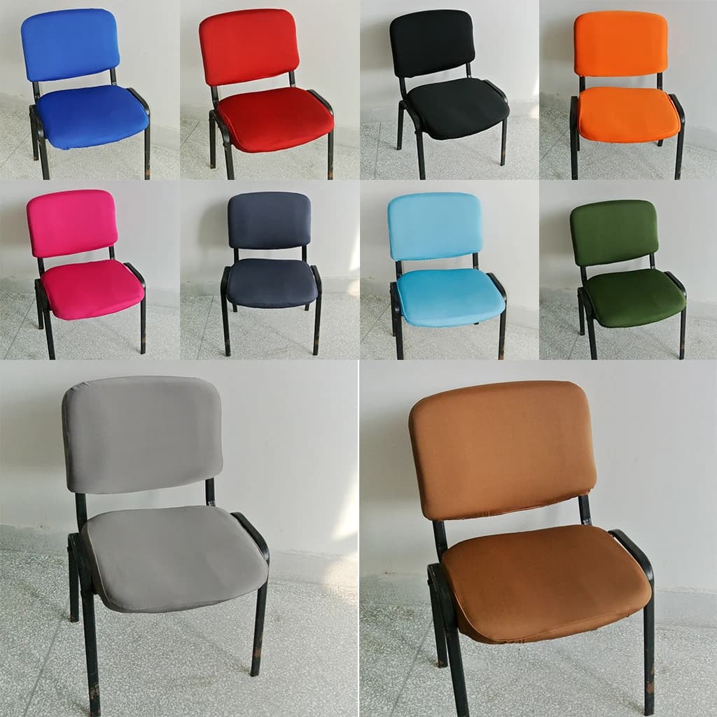 Office Chair Lining With Design Divided Extensible Soft Seat Protector Back Cover For Desk Chair For Office Chair