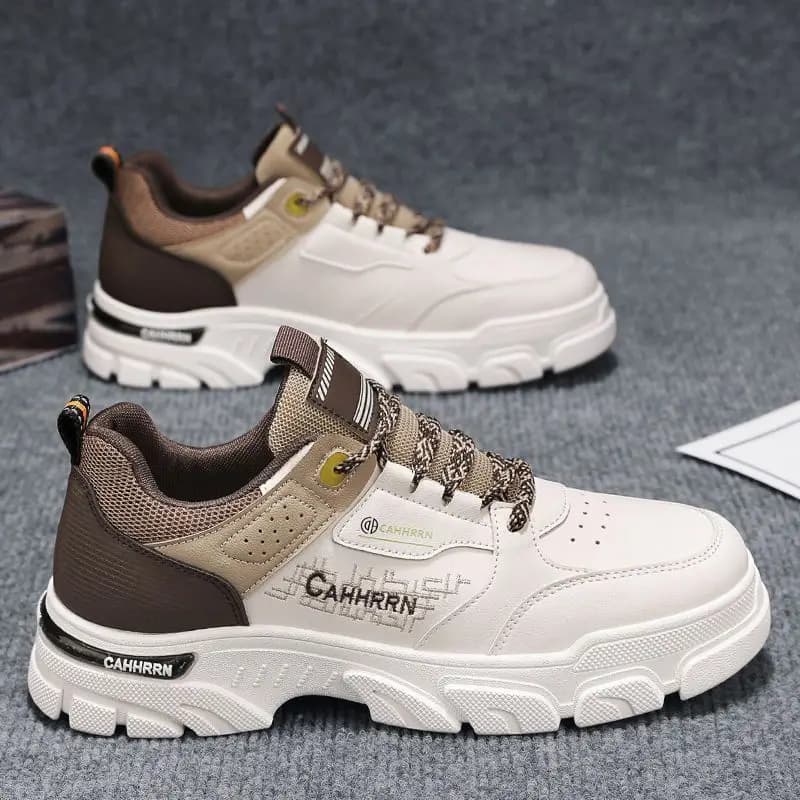 Scarpe da tavolo sportive da uomo nuove autunnali che aumentano l'altezza, casual, dal taglio basso, semplici, comode e leggere