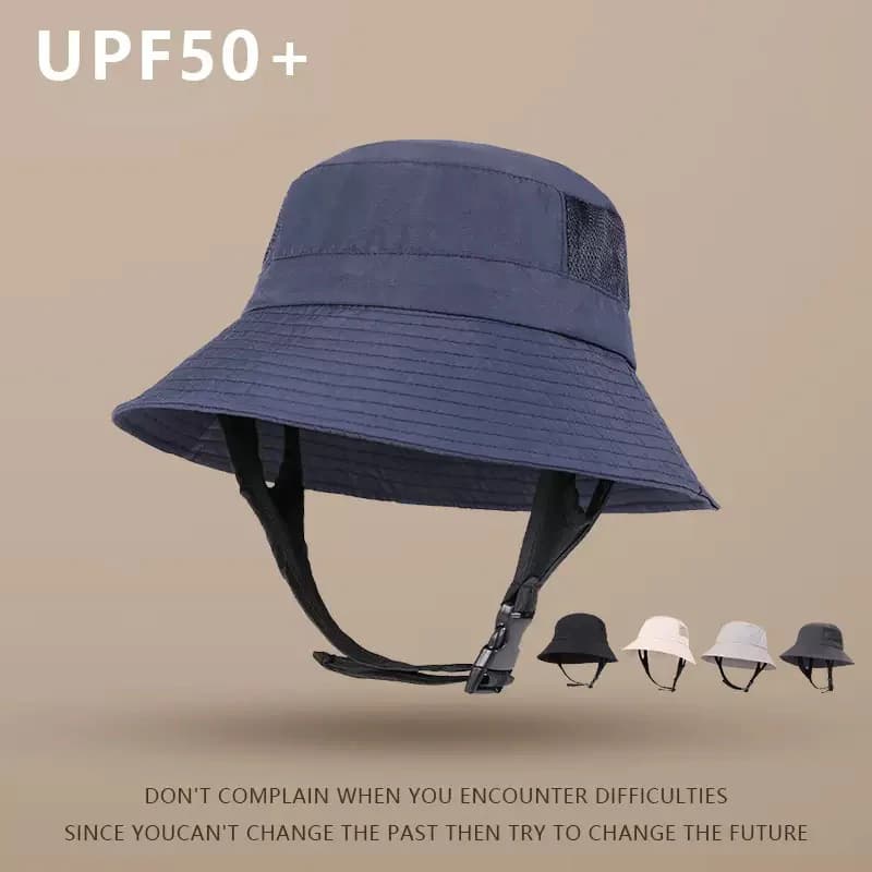 Cappellini da surf ad asciugatura rapida Donna Uomo Protezione solare anti-UV per esterni Cappelli da surf Cappelli da sole pieghevoli da campeggio impermeabili
