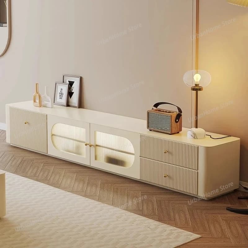 Mesa Tv Cabinet Floating Bedroom Storage Tv Cabinet Comfortable Walnut Vasagle Samsung Monitor Mueble Para Tv Interior Furniture